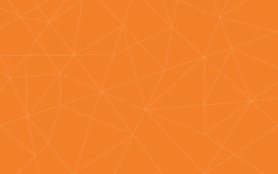 An Orange Background With Triangles On It Wallpaper