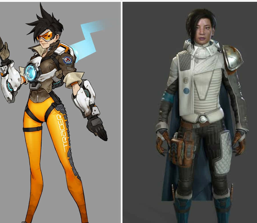 Ana Bray Communicating With Rasputin - Concept Art For Destiny 2 Wallpaper