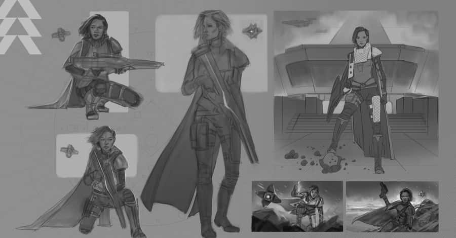 Ana Bray, Warmind Of Destiny 2 In Her Element Wallpaper