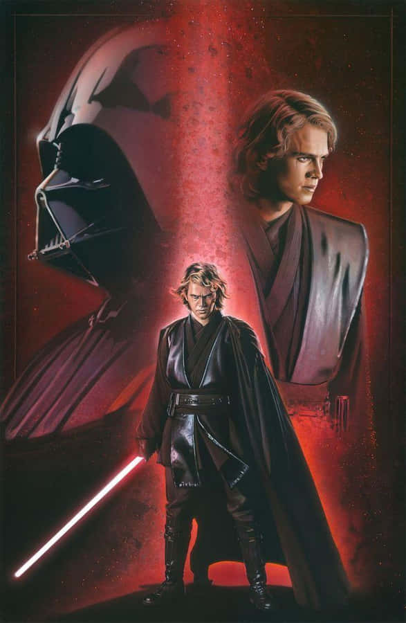 Anakin Skywalker Transformation Art Wallpaper