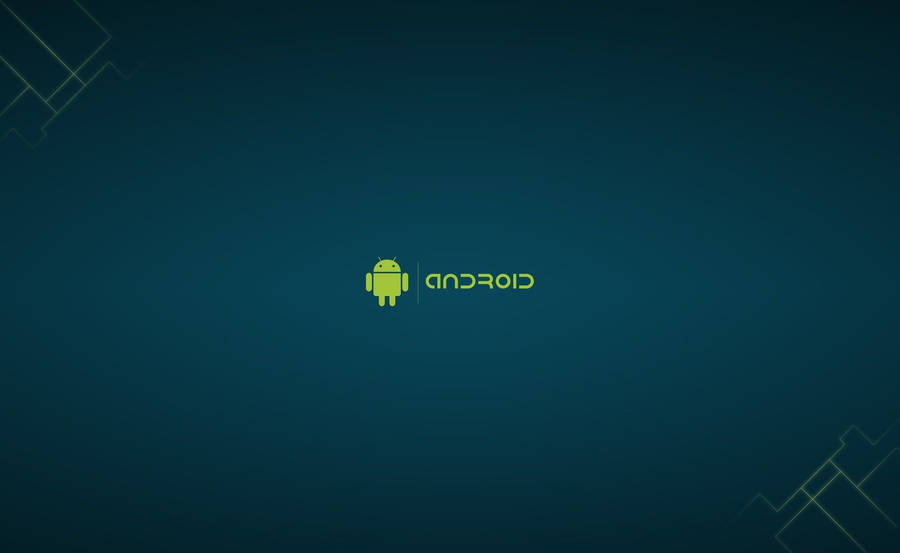 Android Developer Text And Icon Wallpaper