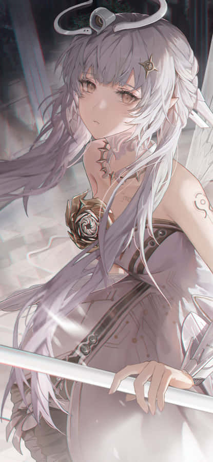 Angel Warrior Anime Artwork Wallpaper