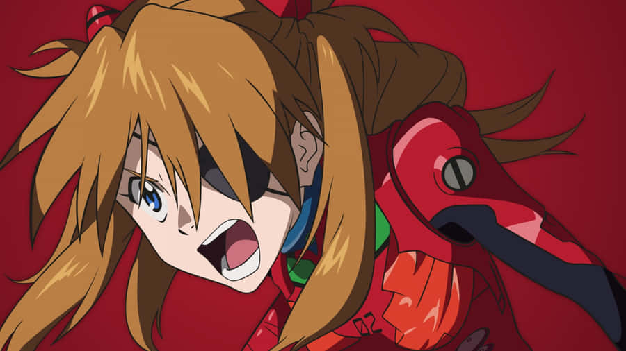 Angry Anime Character Yelling Wallpaper