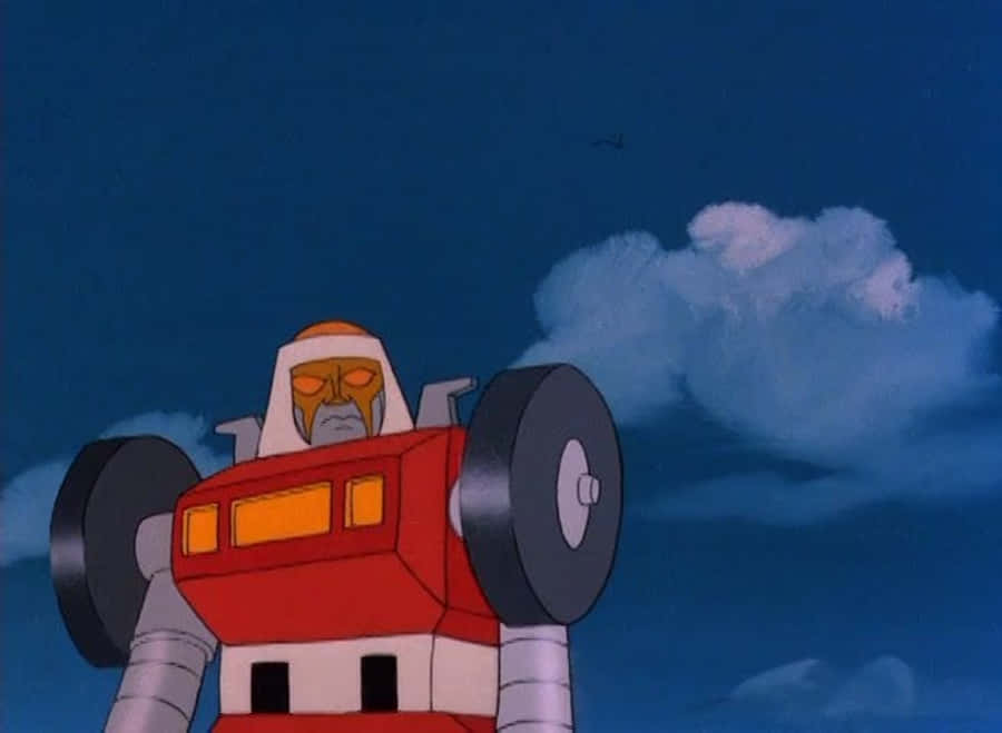 Angry Cy-kill Challenge Of The Gobots Wallpaper