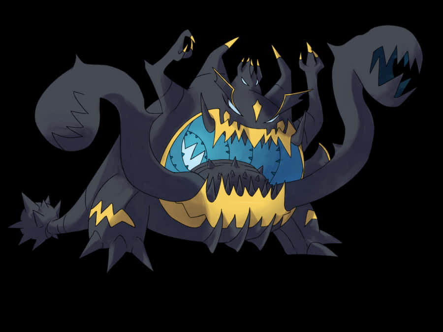 Angry Guzzlord Facing Right Wallpaper