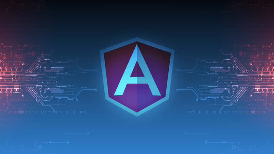Angular Course Logo Wallpaper