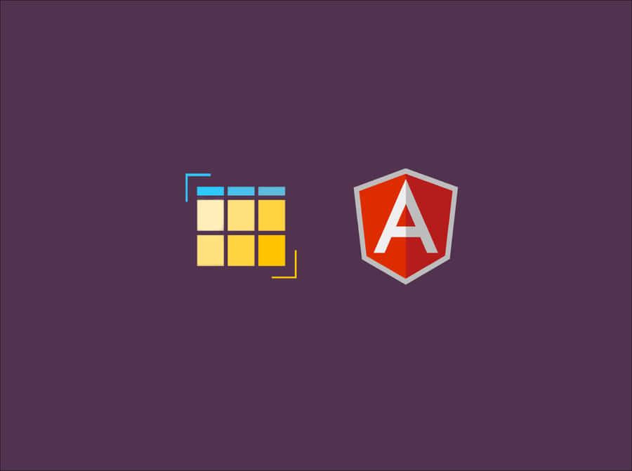 Angular Logo And Calendar Icon Wallpaper