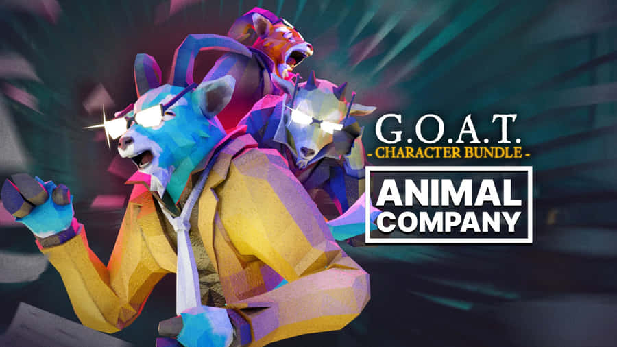 Animal Company Goat Character Bundle Wallpaper