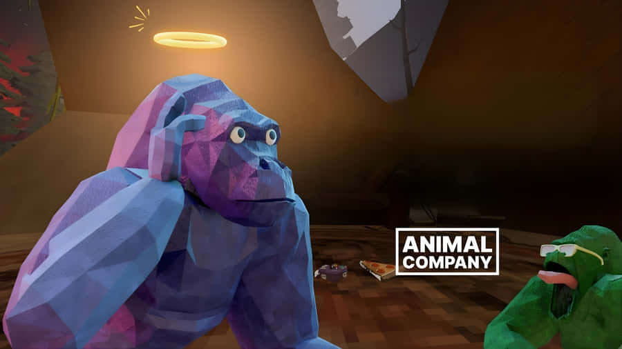 Animal Company Gorilla Encounter Wallpaper