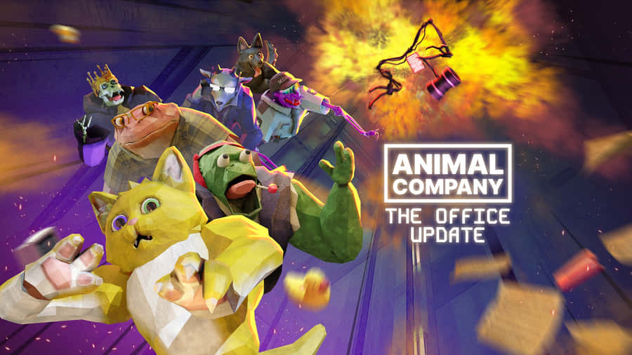 Animal Company Office Update Wallpaper