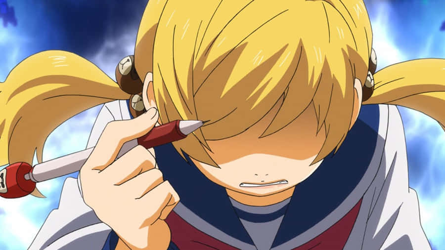 Animated Character Concentration Wallpaper