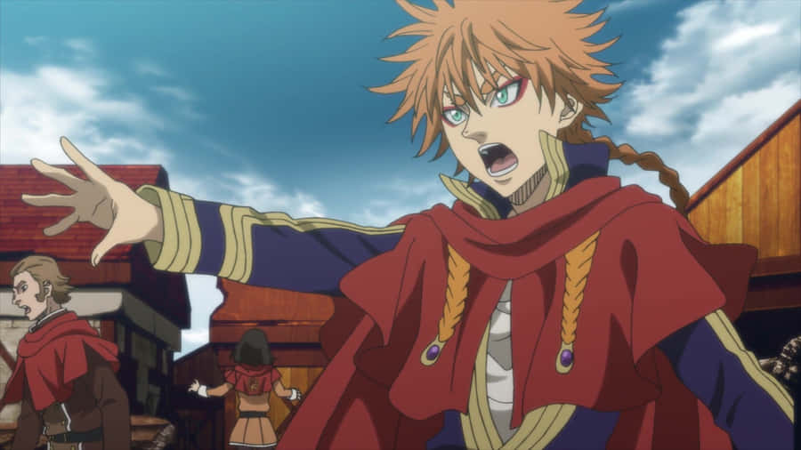 Animated Character Gesturing Dramatically Wallpaper