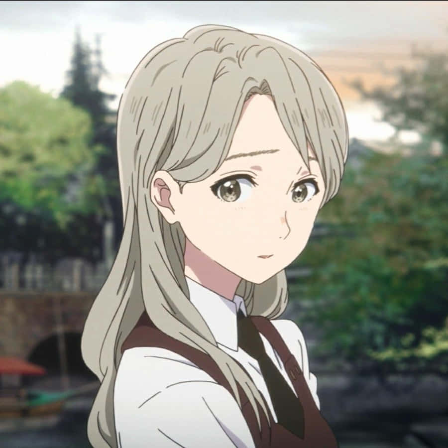 Animated Character Miki Kawai Wallpaper