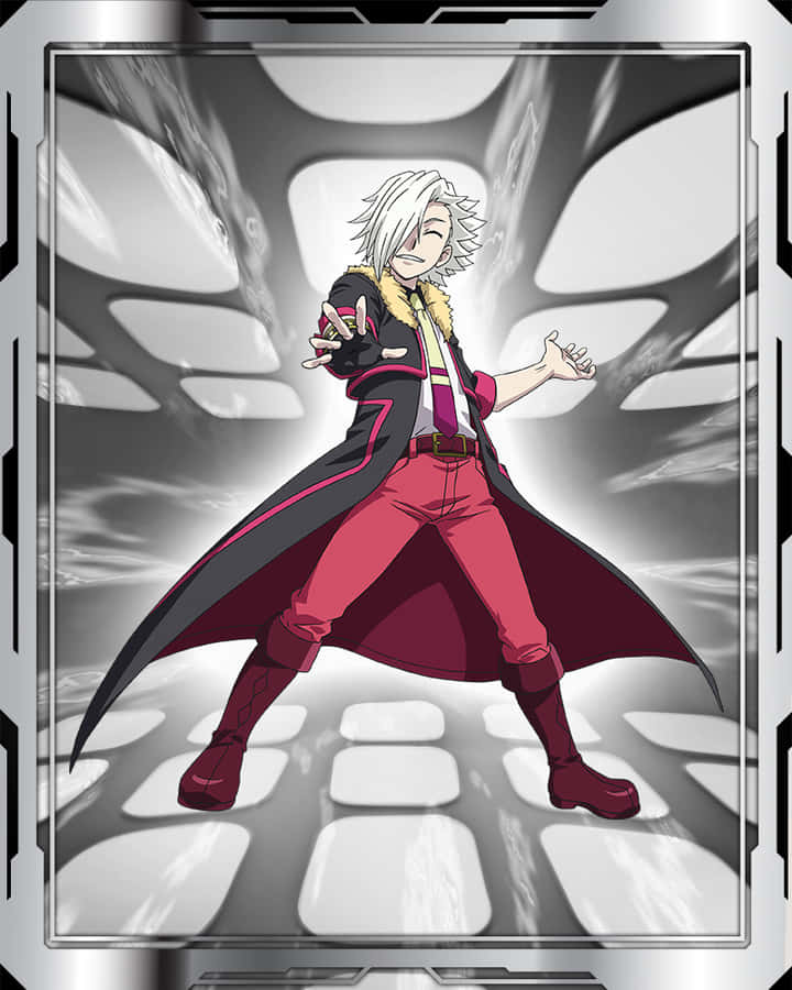 Animated Character Suoh Genji Stance Wallpaper