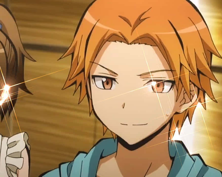 Animated Character With Sparkling Eyes Wallpaper