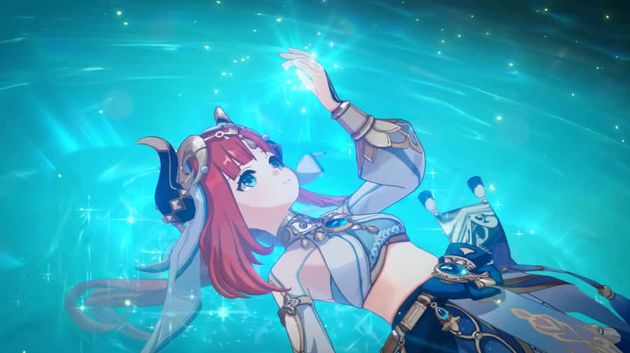 Animated Dancer Under Starlight Wallpaper