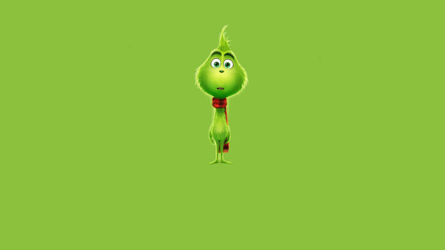 Animated Grinch Green Background Wallpaper
