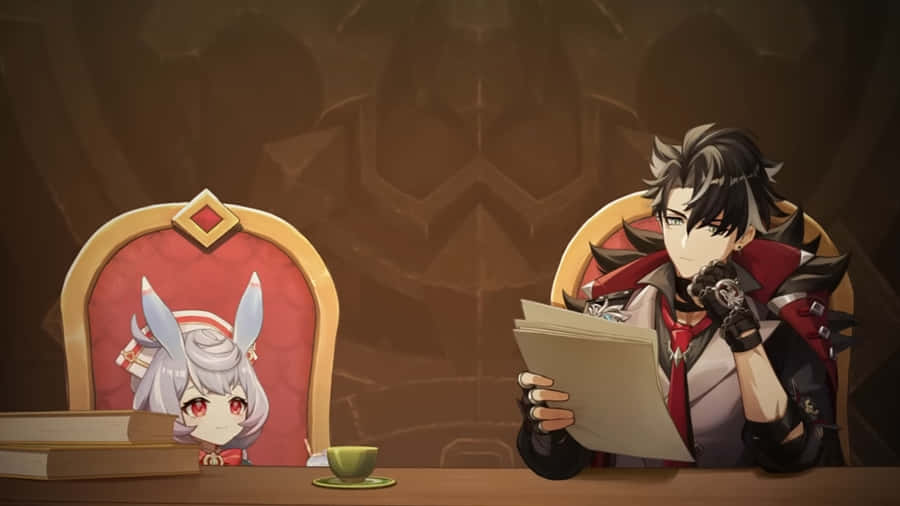 Animated_ Strategy_ Meeting Wallpaper