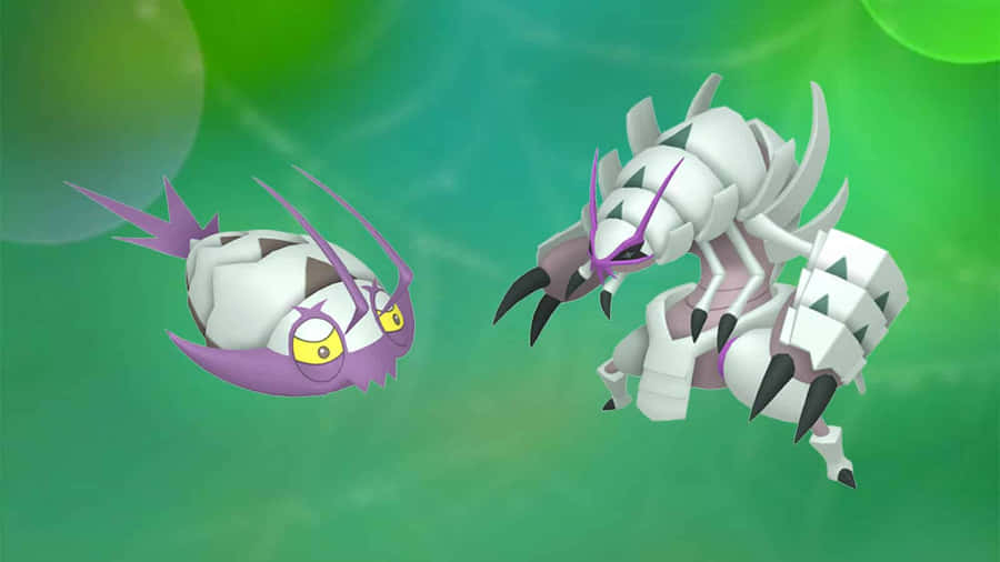 Animated Wimpod And Golispod Wallpaper