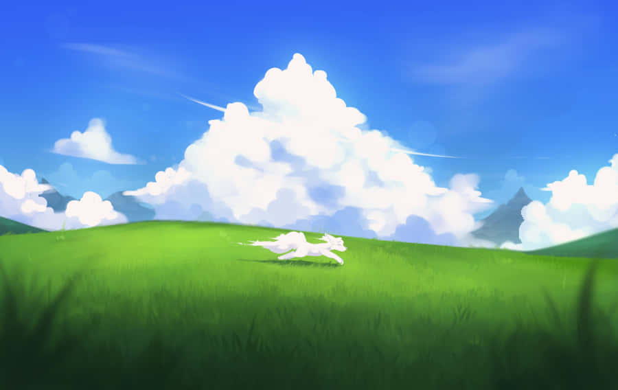 Animated_ Windows_ X P_ Bliss_ Background Wallpaper