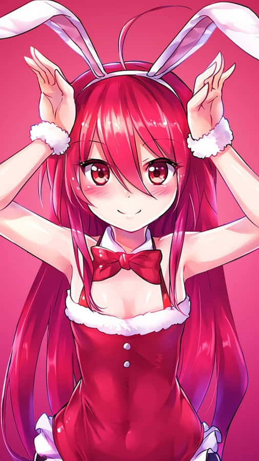 Anime Bunny Girl Easter Wallpaper