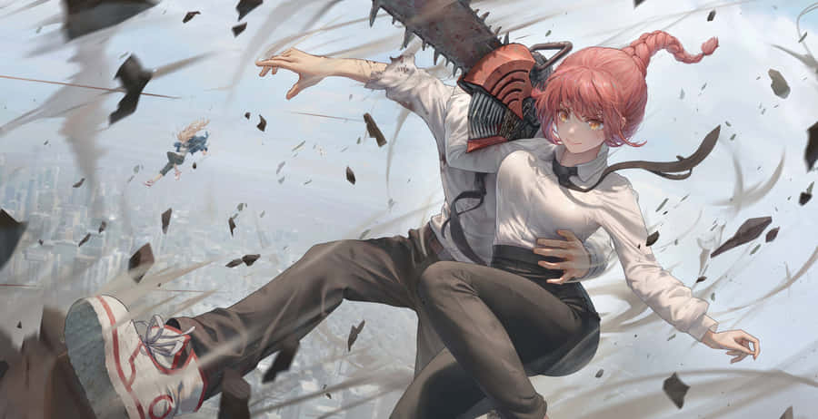 Anime Chainsaw Rebellion Wallpaper