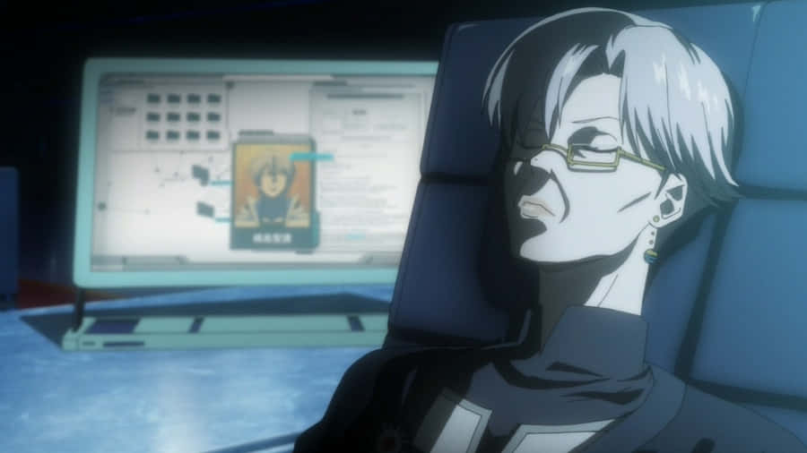 Anime Character Contemplation Wallpaper