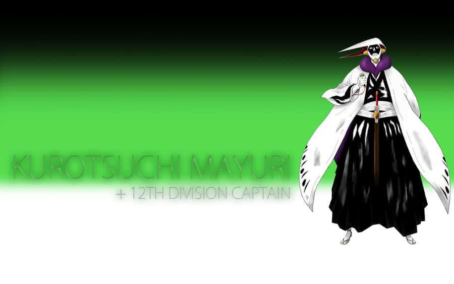 Anime Character Mayuri Kurotsuchi Wallpaper