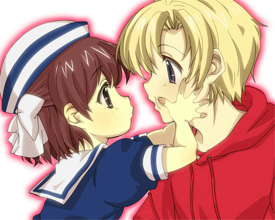 Anime Characters Faceoff Wallpaper