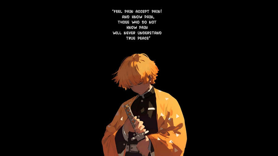 Anime Courage Quote Wallpaper