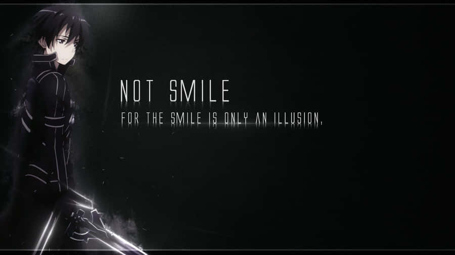 Anime Dark Quote Wallpaper
