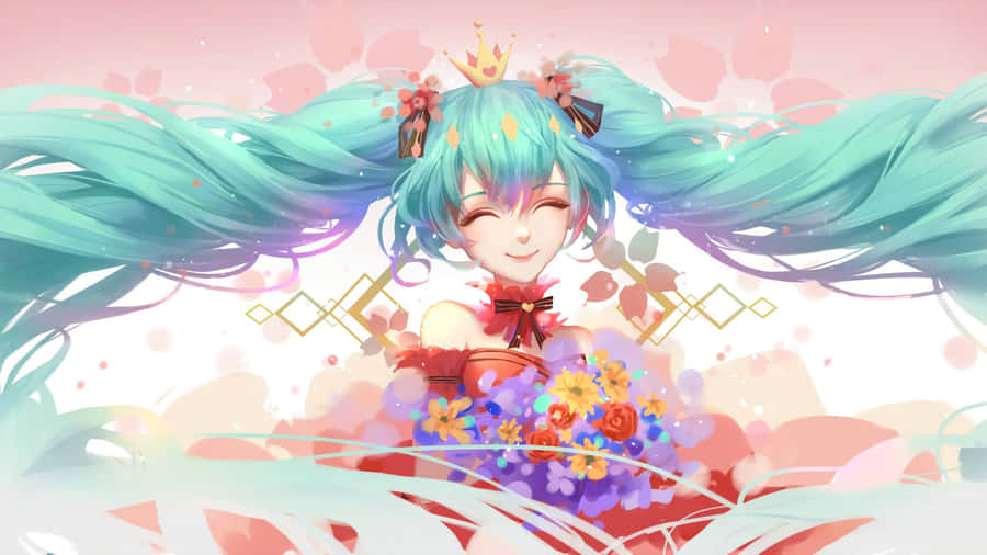 Anime Easter Celebration Wallpaper