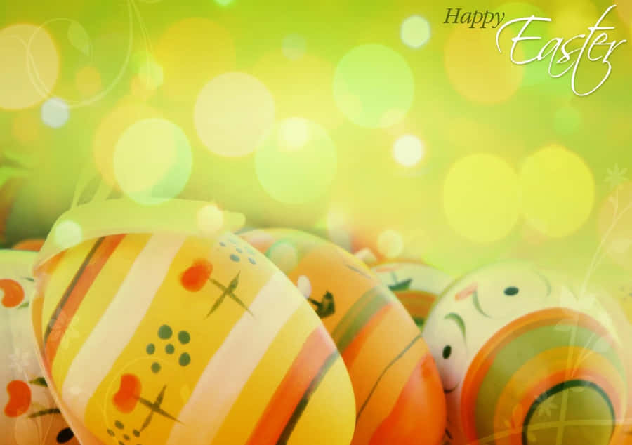 Anime Easter Eggs Celebration Wallpaper