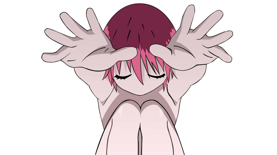 Anime Elfen Lied - Nana In Deep Contemplation Wallpaper