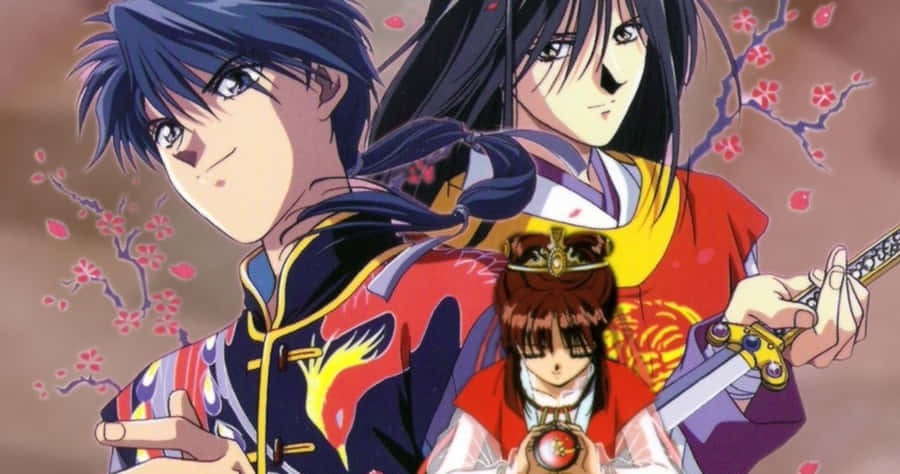 Anime Emperor Hotohori From Fushigi Yuugi Wallpaper