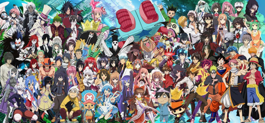 Anime Enthusiasts Unite! Wallpaper