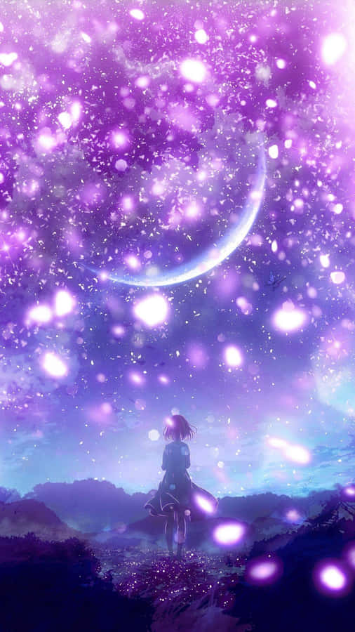 Anime Galaxy Dreamscape Wallpaper