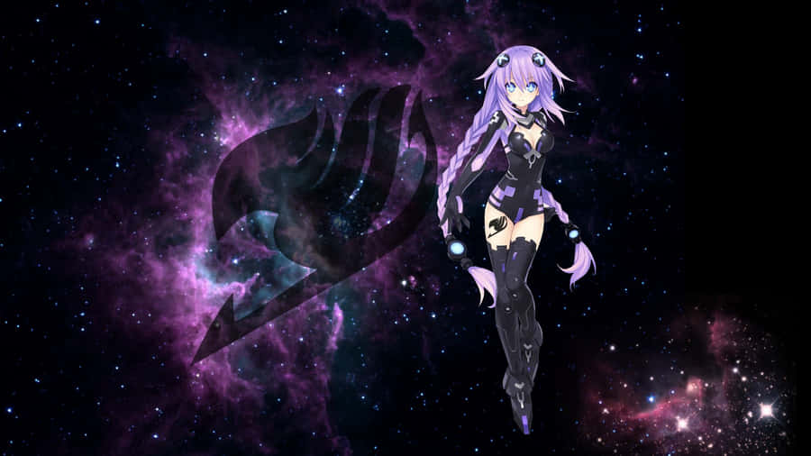 Anime Galaxy Space Warrior Wallpaper