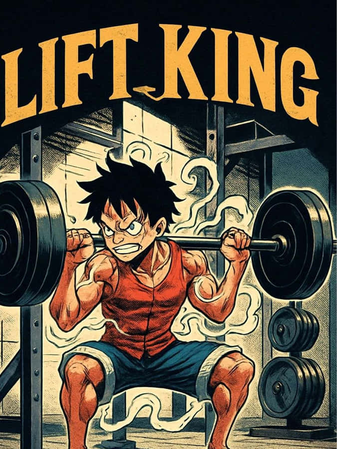 Anime Gym Lift King Wallpaper