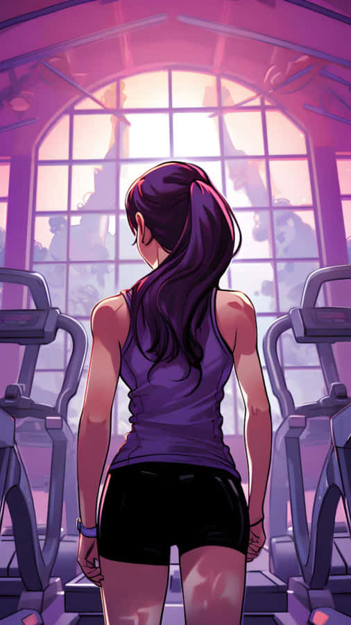 Anime Gym Motivation Wallpaper