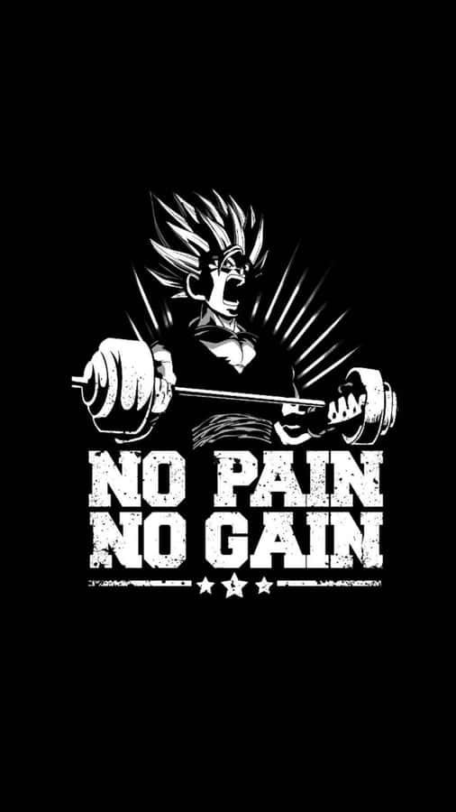 Anime Gym No Pain No Gain Wallpaper