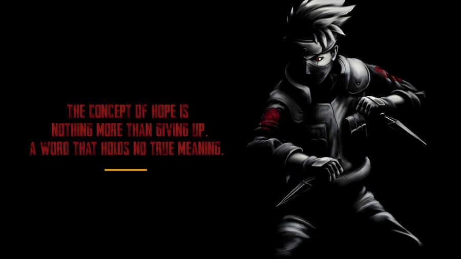 Anime Hope Quotes Wallpaper