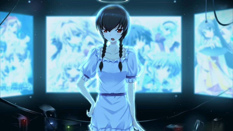 Anime Maidin Otaku Room Wallpaper