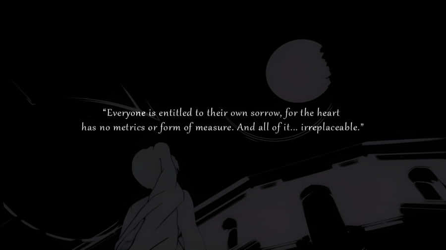 Anime Quotes About Self Worth Wallpaper