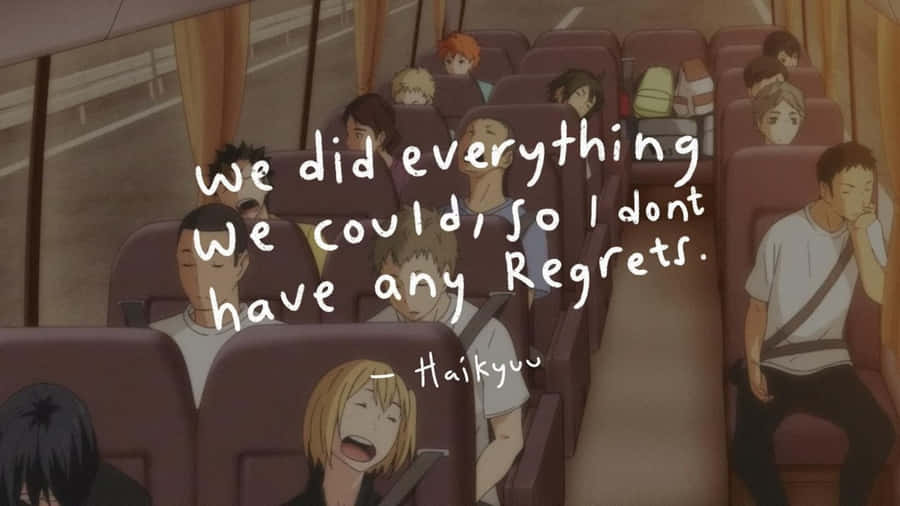 Anime Regrets And Resolve Wallpaper