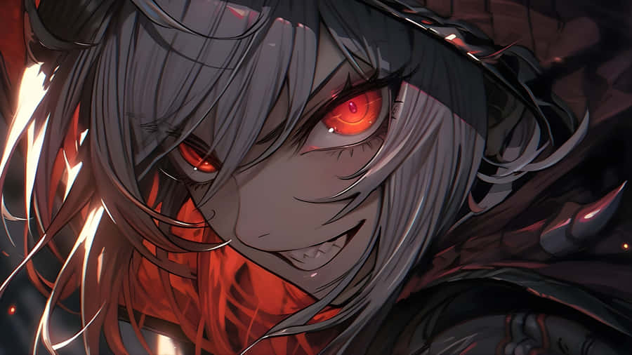 Anime Vampire Eyes Glow Wallpaper