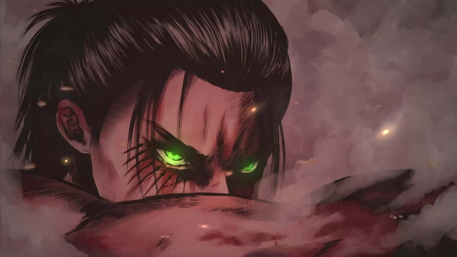 Anime Villain With Glowing Eyes Wallpaper