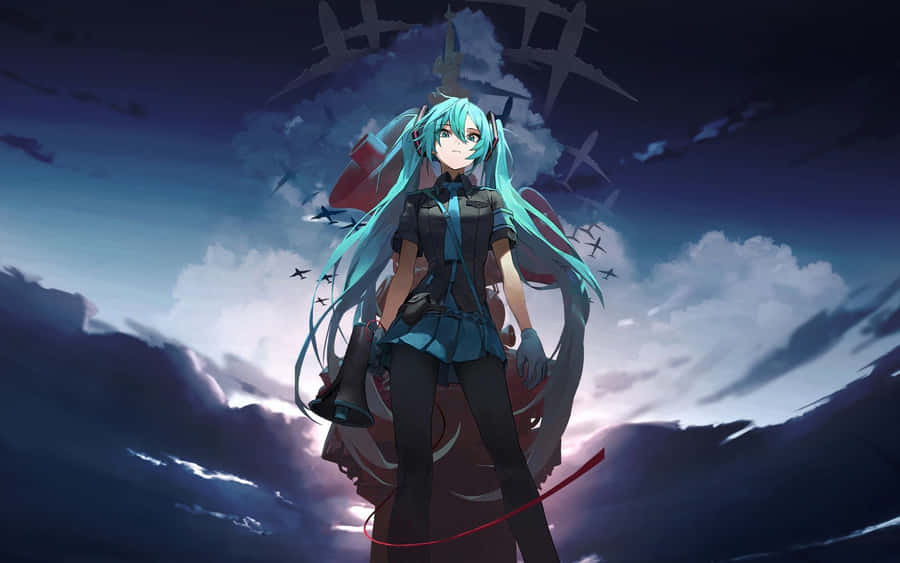 Anime War Battle Scene Wallpaper