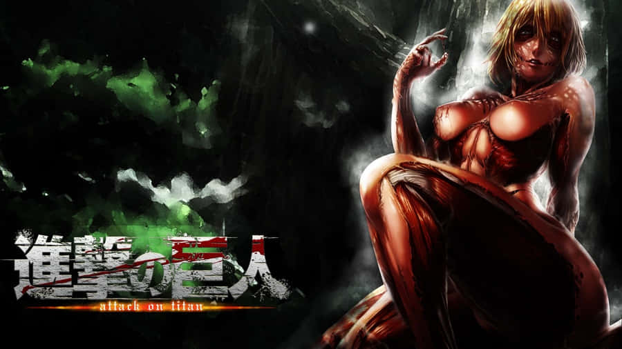 Annie Leonhart - The Female Titan Of Attack On Titan. Wallpaper