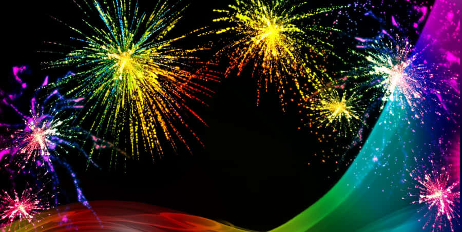 Annual Firework Display Wallpaper